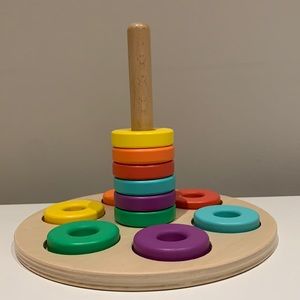 Lovevery flexible wooden stacker Montessori toys